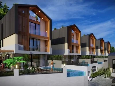 Willa For Sale New Villas Project in Alanya for Turkish Citizenship