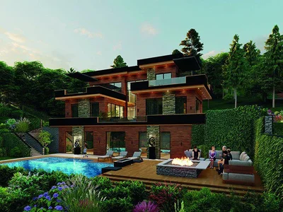 Complejo residencial New complex of first-class villas with swimming pools in Durusu area, Istanbul, Türkiye
