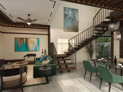 Zespół mieszkaniowy Complex of furnished villas and duplexes at 500 meters from the beach, Sanur, Bali, Indonesia