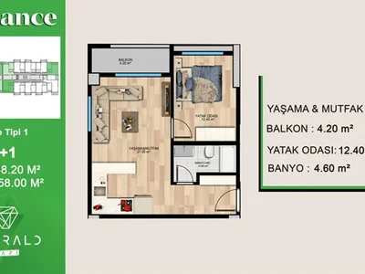 Dzielnica mieszkaniowa Apartments with 20% discount in the complex in Emerald Elegance near the sea.