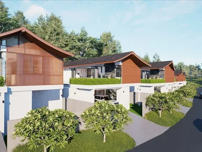 Zespół mieszkaniowy New complex of villas with a picturesque view of the jungles close to Lamai Beach, Samui, Thailand