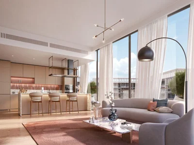 Complejo residencial New Park Five Residence with a swimming pool and a co-working area, Dubai Production city, Dubai, UAE