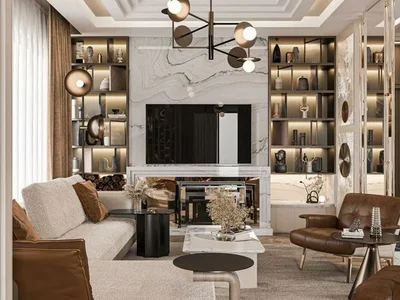 Zespół mieszkaniowy New complex of villas with swimming pools and a business center on the outskirts of Istanbul, Turkey