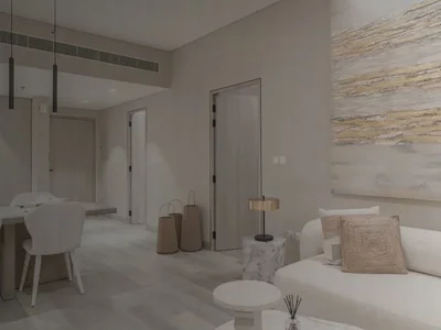 Residential complex New complex of furnished apartments Concept 7 with swimming pools and a wellness center close to Palm Jumeirah, JVC, Dubai, UAE