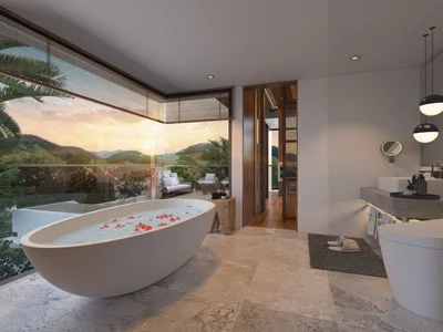 Zespół mieszkaniowy Complex of villas with swimming pools in a convenient area, Phuket, Thailand