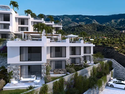 Apartment building NCP-115 DDeja Blue Sunset is a boutique beachfront development in Kyrenia, North Cyprus