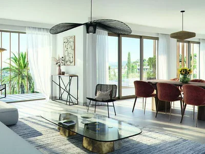 Zespół mieszkaniowy First-class apartments with sea and city views in a new residential complex, Nice, Cote d'Azur, France