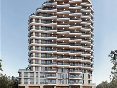 Residential complex New residence with a swimming pool and gardens close to highways, Istanbul, Turkey