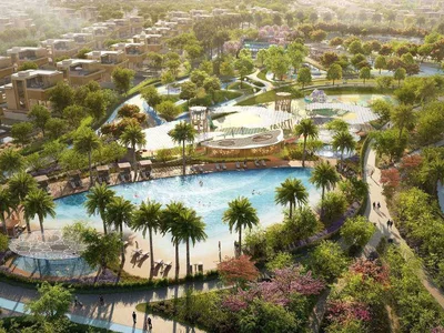 Zespół mieszkaniowy New gated residence Nad al Sheba Gardens with a lagoon and a swimming pool close to highways, Nad Al Sheba 1, Dubai, UAE
