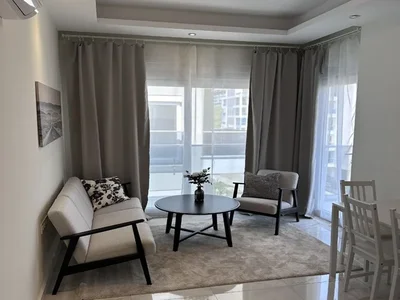 Complexe résidentiel Furnished 1+1 apartment in Calypso Residence complex at a low price.