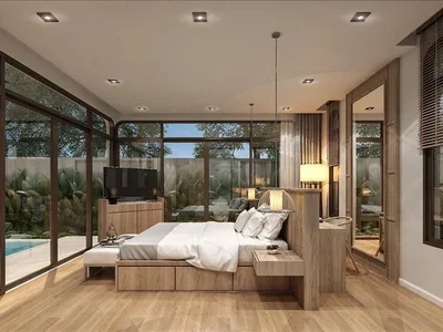 Zespół mieszkaniowy Complex of villas with swimming pools in a luxury residential area, Phuket, Thailand