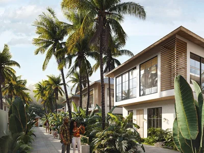 Zespół mieszkaniowy New villa with a view of the jungles in a residential complex with co-working areas, 5 minutes from the center of Ubud, Bali, Indonesia