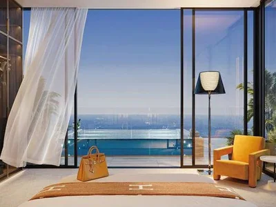 Residential complex Penthouses in the new waterfront residence Villa del Divos with swimming pools and a beach club, Dubai Islands, Dubai, UAE