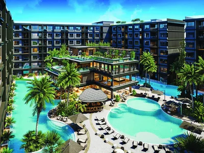 Complejo residencial First class new residential complex with wellness infrastructure in Pattaya, Banglamung, Thailand