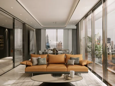 Complexe résidentiel Pagani Tower — residential complex by Dar Al Arkan with unique design and views of Dubai Water Canal and Burj Khalifa in Business Bay, Dubai