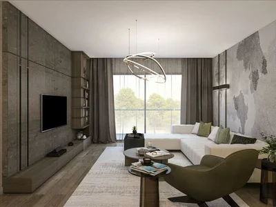 Zespół mieszkaniowy New residence with a swimming pool, green areas and a spa area near a highway, Istanbul, Turkey