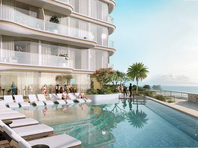 Residential complex Penthouse in the new residence Beach Walk 4 with a swimming pool, panoramic views and an access to the beach, Dubai Islands, Dubai, UAE