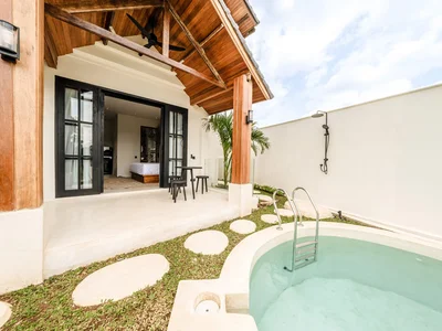 Zespół mieszkaniowy Stylish turnkey apartments with a jungle view in Ubud, Bali, Indonesia