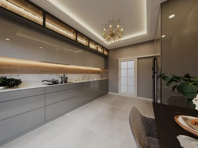 Complejo residencial New residence with a swimming pool, restaurants and lounge areas, Istanbul, Turkey