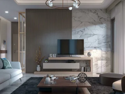Complejo residencial New residential complex Terra Manzara with swimming pools and a picturesque view close to the sea and the historic center of Antalya, Turkey