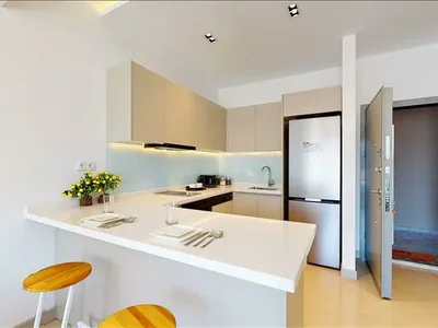 Residential complex New residence with an aquapark and swimming pools at 500 meters from the beach, Mersin, Turkey