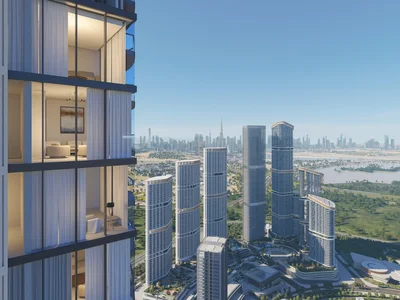 Residential complex High-rise residential complex Skyscape Aura in Nad Al Sheba 1 area, Dubai, UAE
