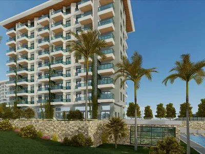 Zespół mieszkaniowy Residence with swimming pools and a spa complex close to the sea, Avsallar, Turkey