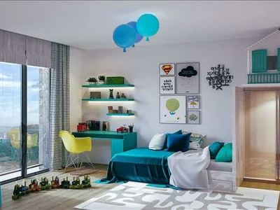 Zespół mieszkaniowy New residence with a swimming pool and hotel services near a metro station, in a quiet and prestigious area, Istanbul, Turkey