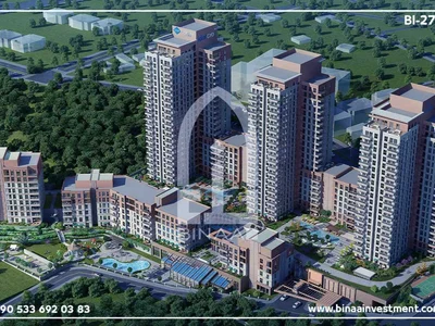 Многоквартирный жилой дом Istanbul Bahcesehir Apartments Project