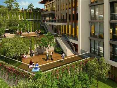 Complexe résidentiel Modern residence with a swimming pool and restaurants, Istanbul, Turkey
