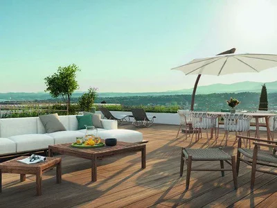 Zespół mieszkaniowy First-class apartments with sea and city views in a new residential complex, Nice, Cote d'Azur, France