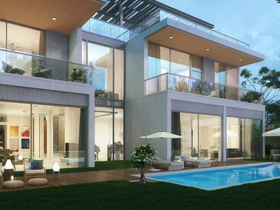 Residential complex New complex of villas South Bay with lagoons, beaches and a shopping mall, Dubai South, UAE