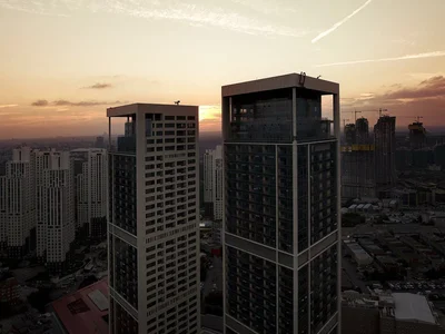 Residential complex Apartments in a world-class residential complex with a wide range of services, financial center of Istanbul — Maslak district, Turkey
