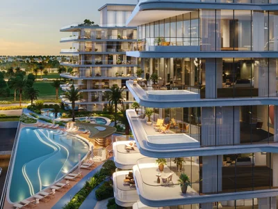 Zespół mieszkaniowy Apartamenty v zhilom komplekse Verano v ozelenennom rayone Dubai Studio City