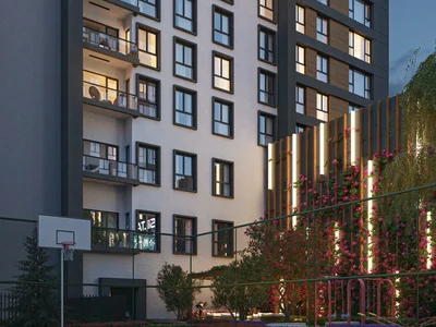 Zespół mieszkaniowy Residential complex with swimming pool and fitness centre, next to Aydos Forest, Sanjaktepe, Istanbul, Turkey