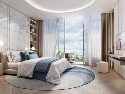 Complejo residencial New complex of furnished apartments Beach Walk 4 with a swimming pool, panoramic views and an access to the beach, Dubai Islands, Dubai, UAE