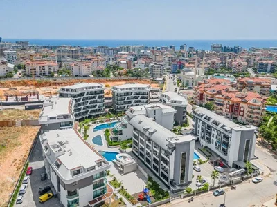 Residential complex Furnished apartment 2+1 in Oba Sol Garden complex.