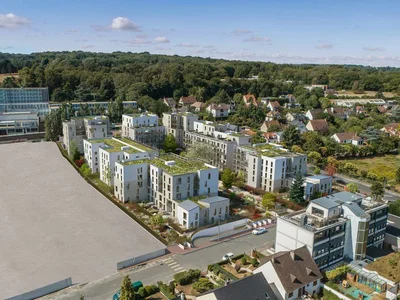 Zespół mieszkaniowy New residential complex next to the park in Rueil-Malmaison, Ile-de-France, France