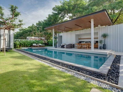 Zespół mieszkaniowy New residential complex of magnificent villas with swimming pools in Thalang, Phuket, Thailand
