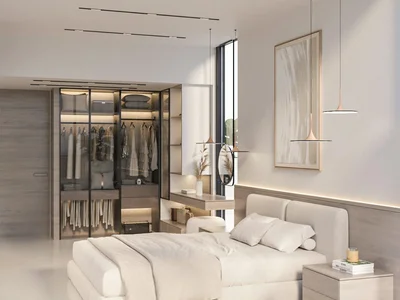 Complexe résidentiel New Boulevard Residence with a swimming pool and a spa area, Dubailand, Dubai, UAE