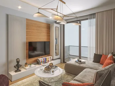 Residential complex One bedroom apartments in complex with swimming pool and sports grounds, 1 km to the sea and beaches, Mersin, Turkey