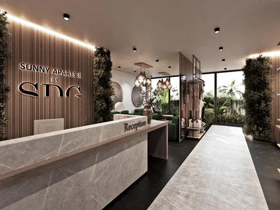 Zespół mieszkaniowy Premium apartments in a residence with a swimming pool and around-the-clock security, Berawa, Bali, Indonesia