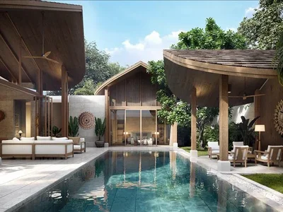 Complexe résidentiel Complex of villas with swimming pools and around-the-clock security, Phuket, Thailand