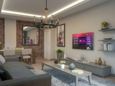 Zespół mieszkaniowy Residential complex with swimming pool, gym and barbecue area, 300 meters to the sea, Mahmutlar, Turkey
