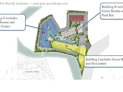 Complejo residencial Apartments at the Radisson Blu - Laya Resort, 350 meters from Layan Beach.