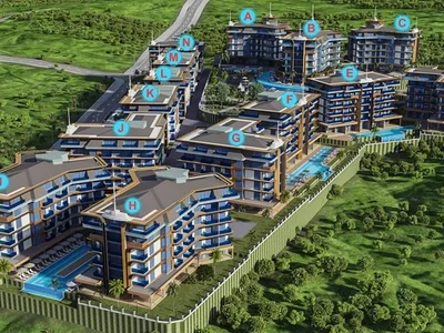 Zespół mieszkaniowy Apartments 1+1 and 2+1 in the PREMIUM CLASS complex Cebeci Vista.