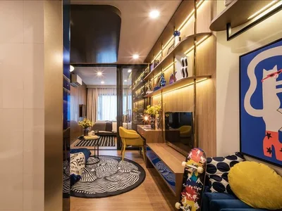 Residential complex High-rise residence with a swimming pool, a conference room and a co-working area, Bangkok, Thailand