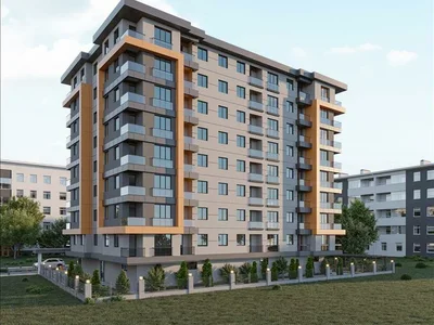 Complexe résidentiel New residence with a green area and picturesque views near the coast, Istanbul, Turkey