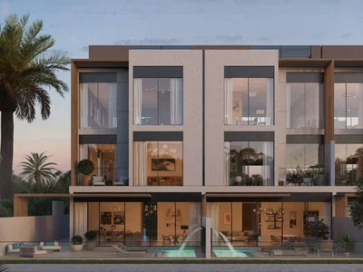 Complexe résidentiel New complex of villas and townhouses with a golf course Terra Golf Collection, Jumeirah Golf Estates, Dubai, UAE