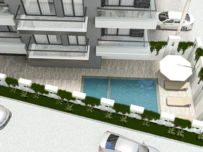 Quartier résidentiel Modern residential complex in the  center of Alanya